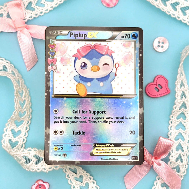 Blowing Bubbles Card