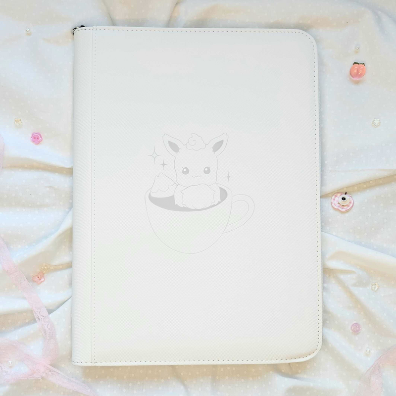 Cream & Cocoa 3x3 Binder