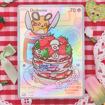 Strawberry Pancakes Card